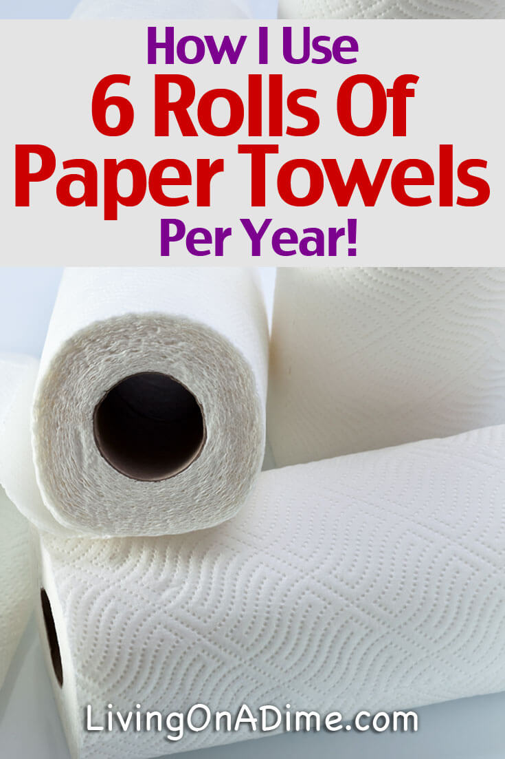 Cheap Paper Towels Save Money On Cleaning! Living on a Dime