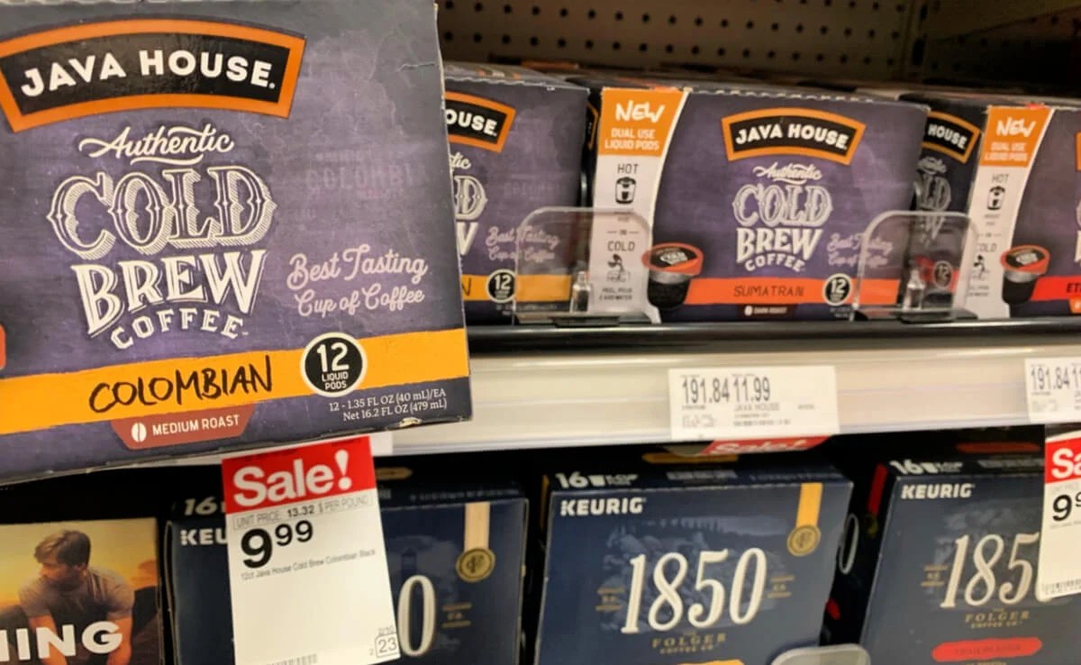 Java House Cold Brew KCups, 12ct Just 1 at Target! {Ibotta Rebate