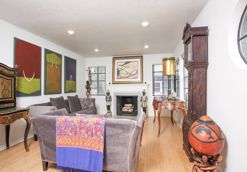 Just Sold! Merry Moments in Maywood Park Living Room Realty