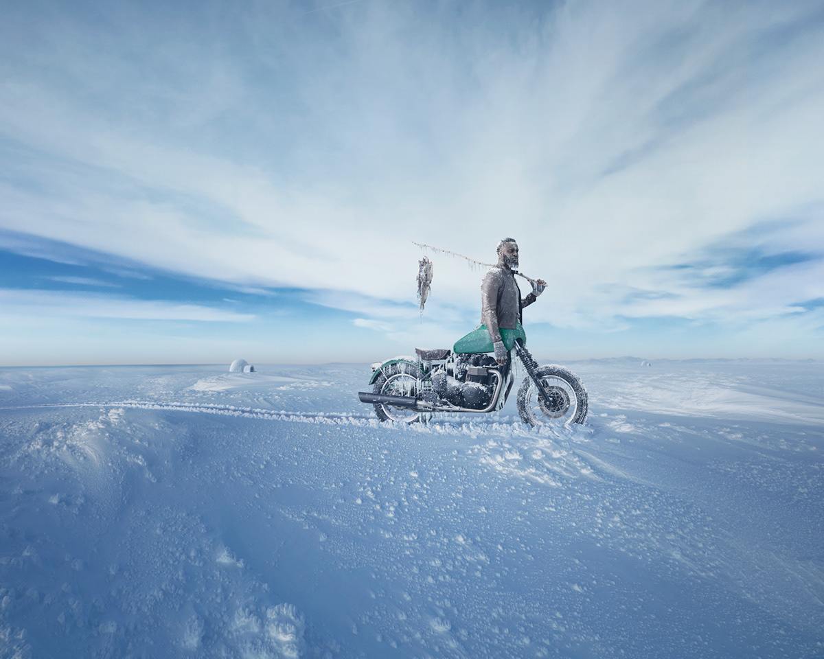 Motaur the surreal motorcycle ad campaign by Progressive Insurance