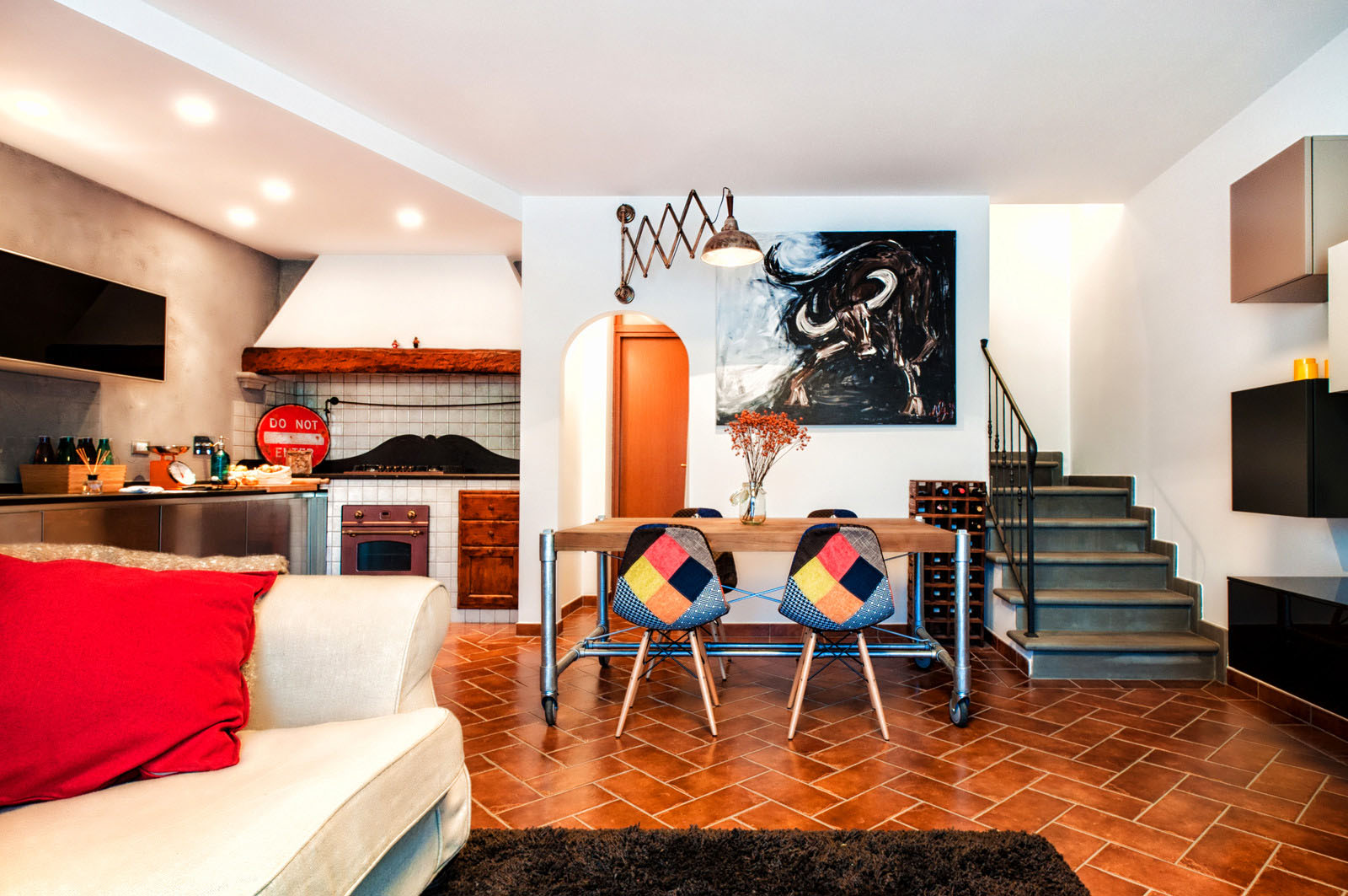 transitional design Livin Spaces