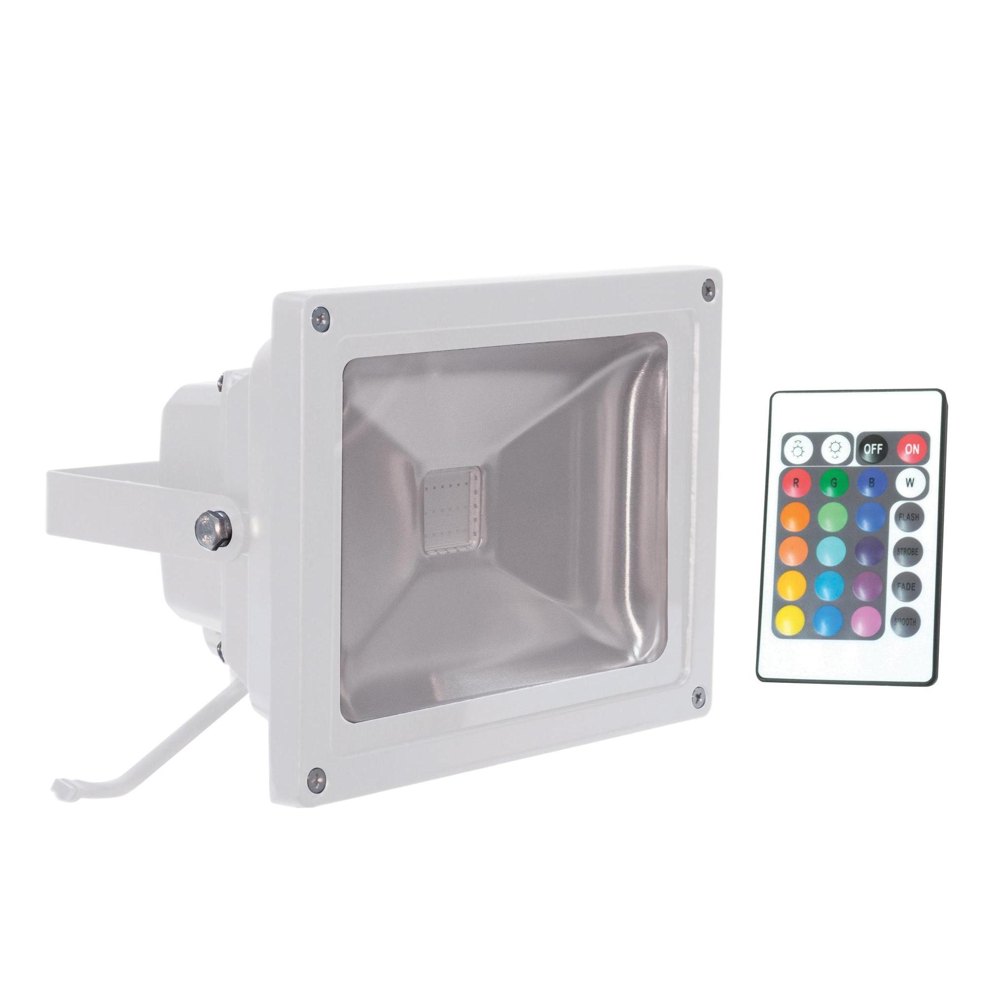 2 x Outdoor 20w RGB Coloured LED Flood Lights Lizard Audio Ltd