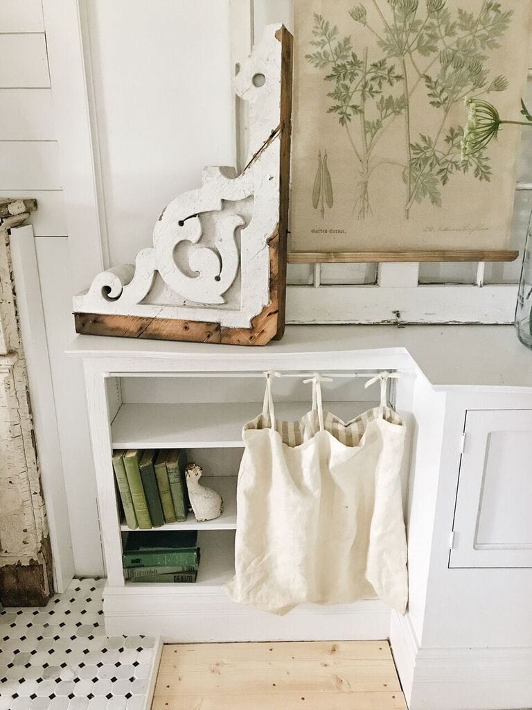 DIY Bookshelf Curtains From Ikea Pillows Liz Marie Blog