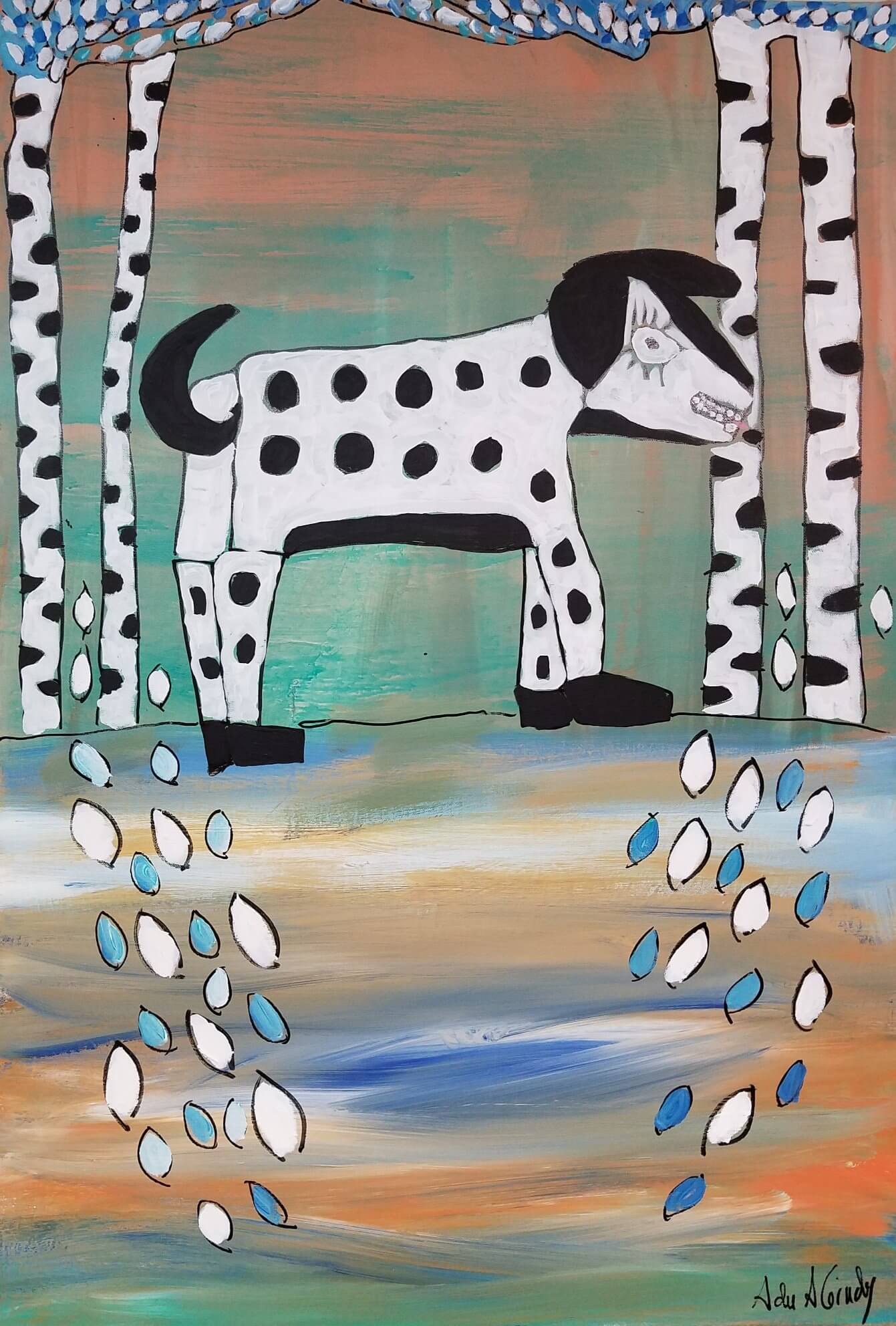 ADU GINDY Lizzards Art Gallery and Framing Duluth, MN