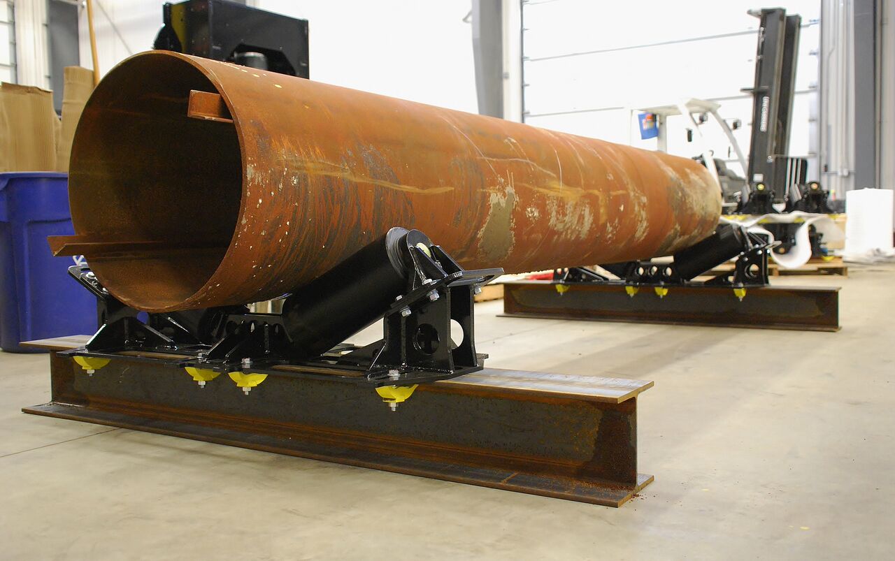 10Ton Pipe Rack Rigging Rollers HZDD60200