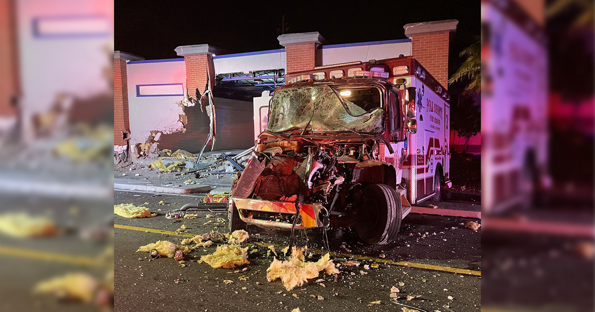Ambulance Driver Faulted for Crash Into Former 'Proud Gator' Store
