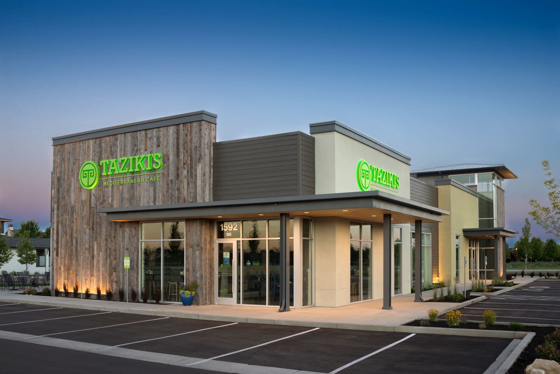 TAZIKI’S MEDITERRANEAN CAFEEagle, Idaho LindgrenLabrie Architecture