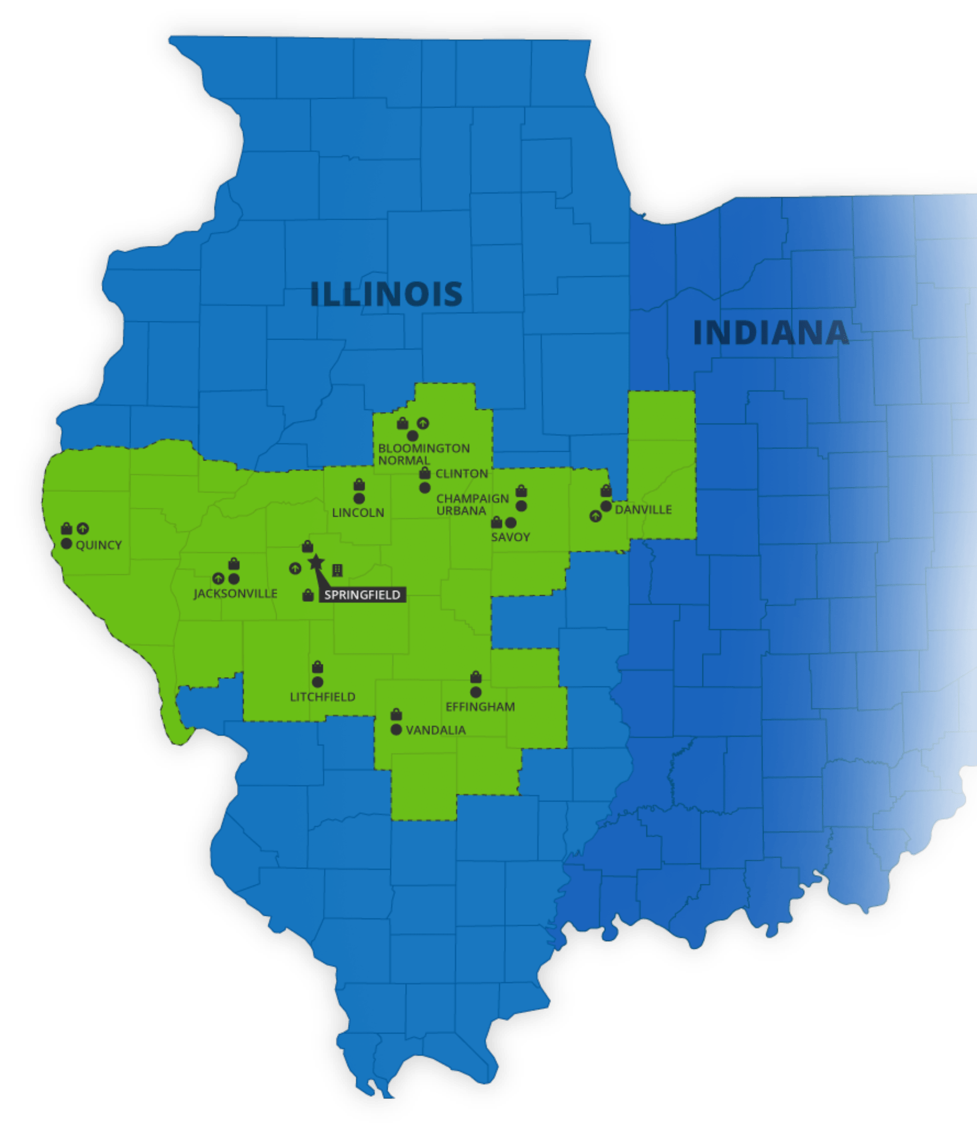 Goodwill_Service_Area_Map_3e Land of Lincoln Goodwill Industries, Inc.
