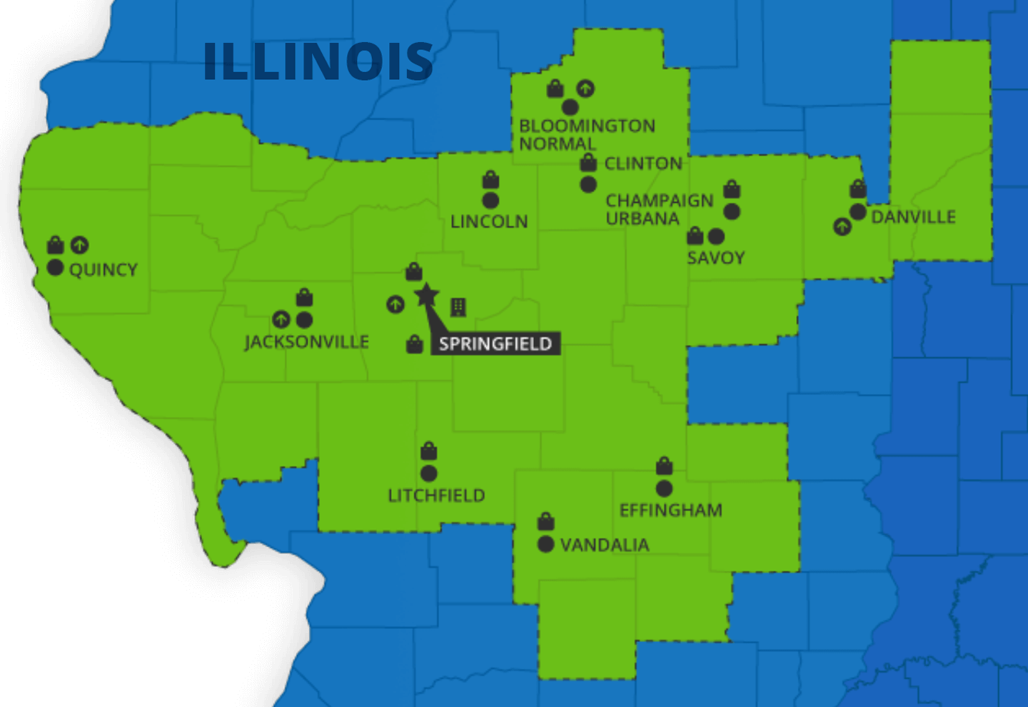 Goodwill_Service_Area_Map_small Land of Lincoln Goodwill Industries, Inc.