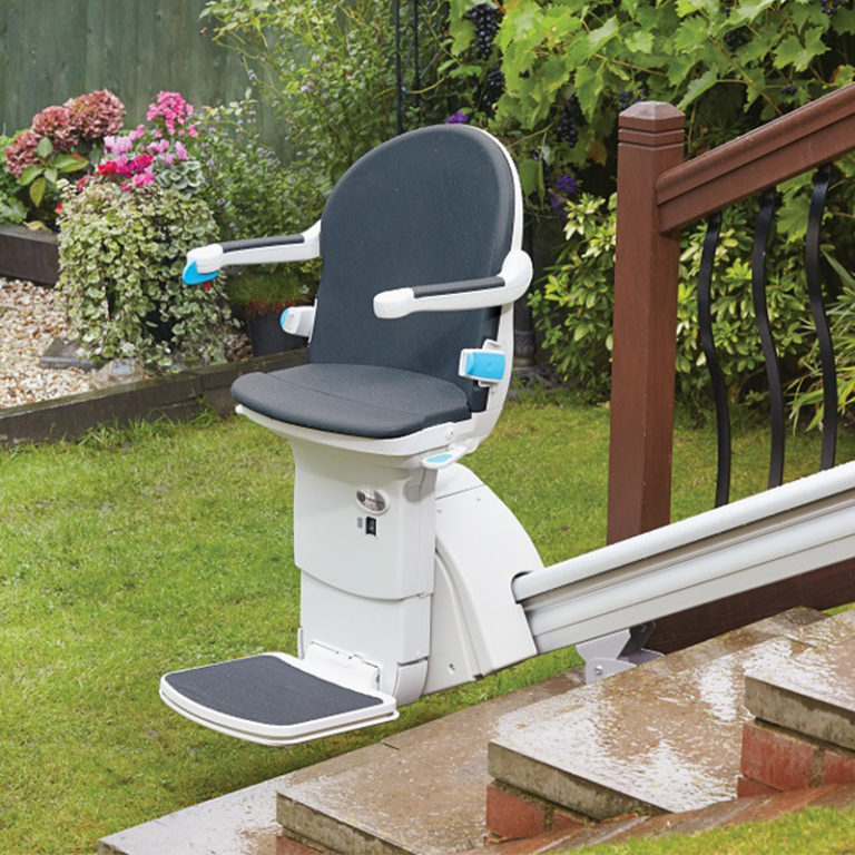 Rent indoor residential home stair lift are outdoor outside exterior custom curved chair