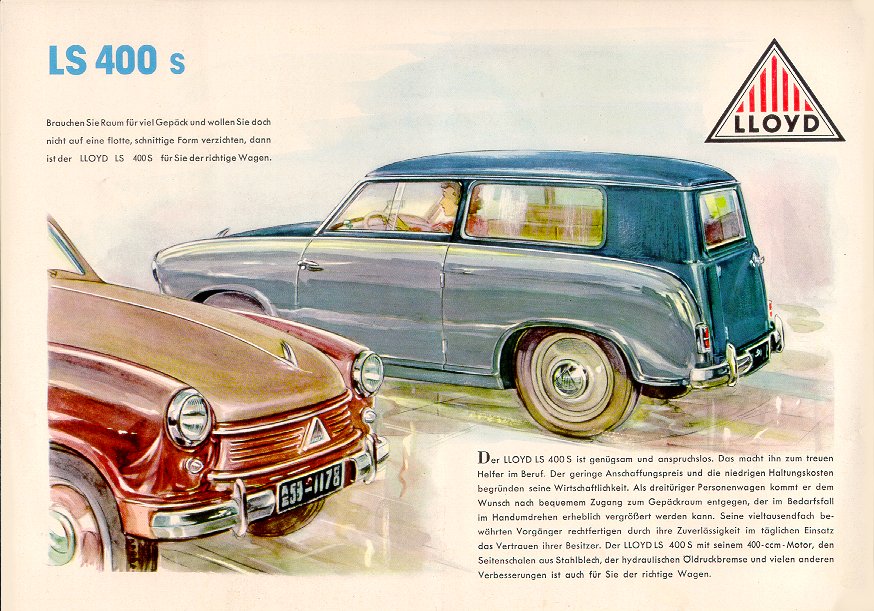 LLOYD Cars The English Home Page
