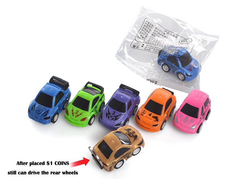 Pull back car racing car toy small car