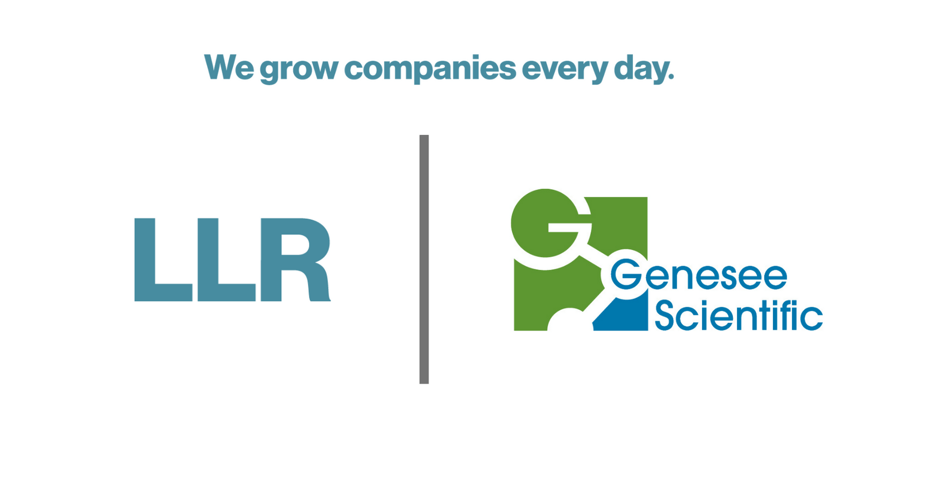 LLR Partners Completes a Growth Investment in Genesee Scientific LLR