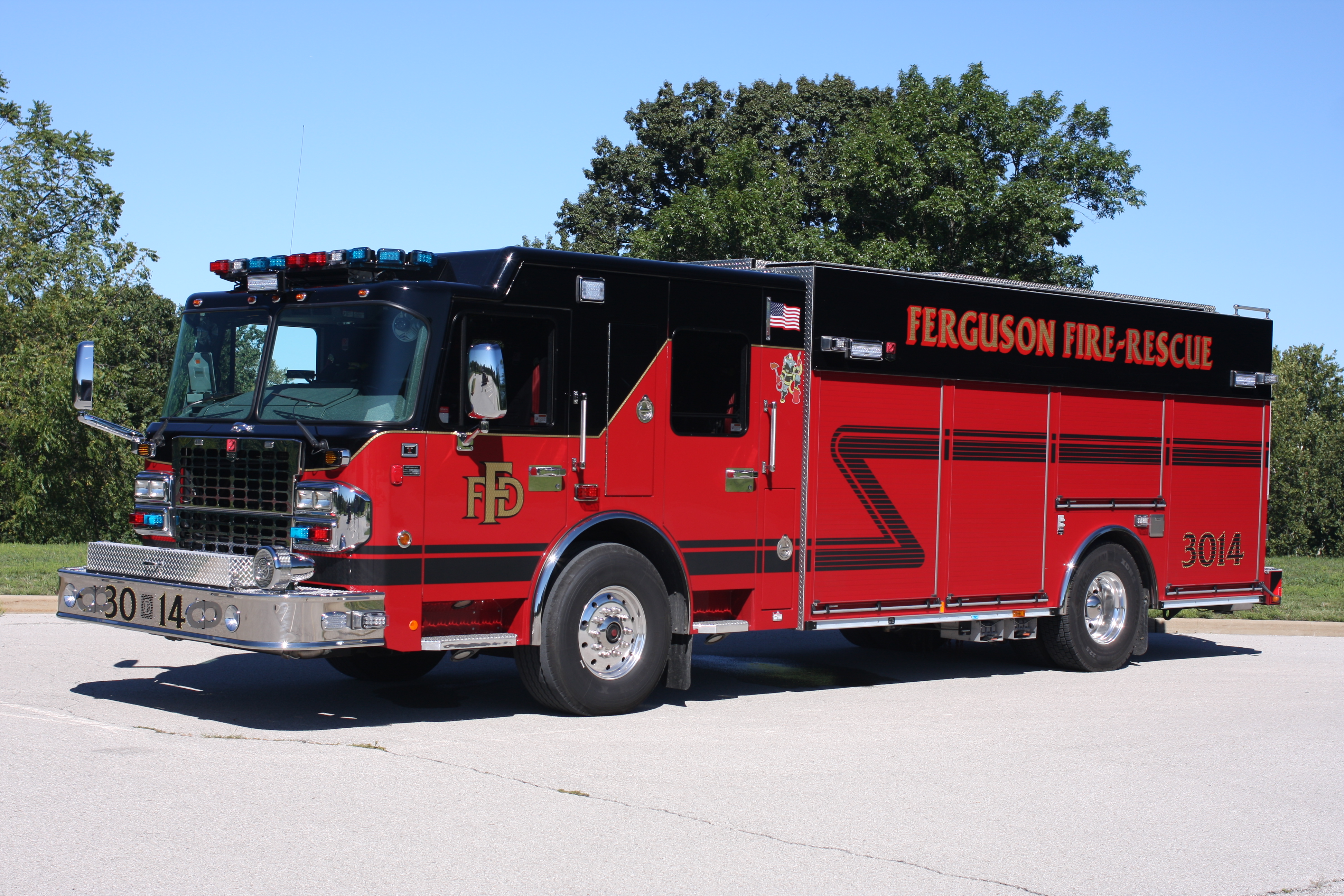Ferguson FireRescue Delivery Leo M. Ellebracht Company