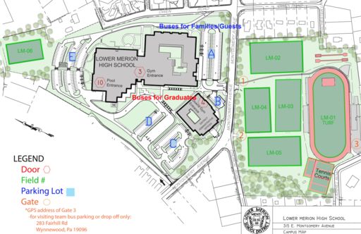 Us Open Merion Parking Map Lincoln Park Chicago Map
