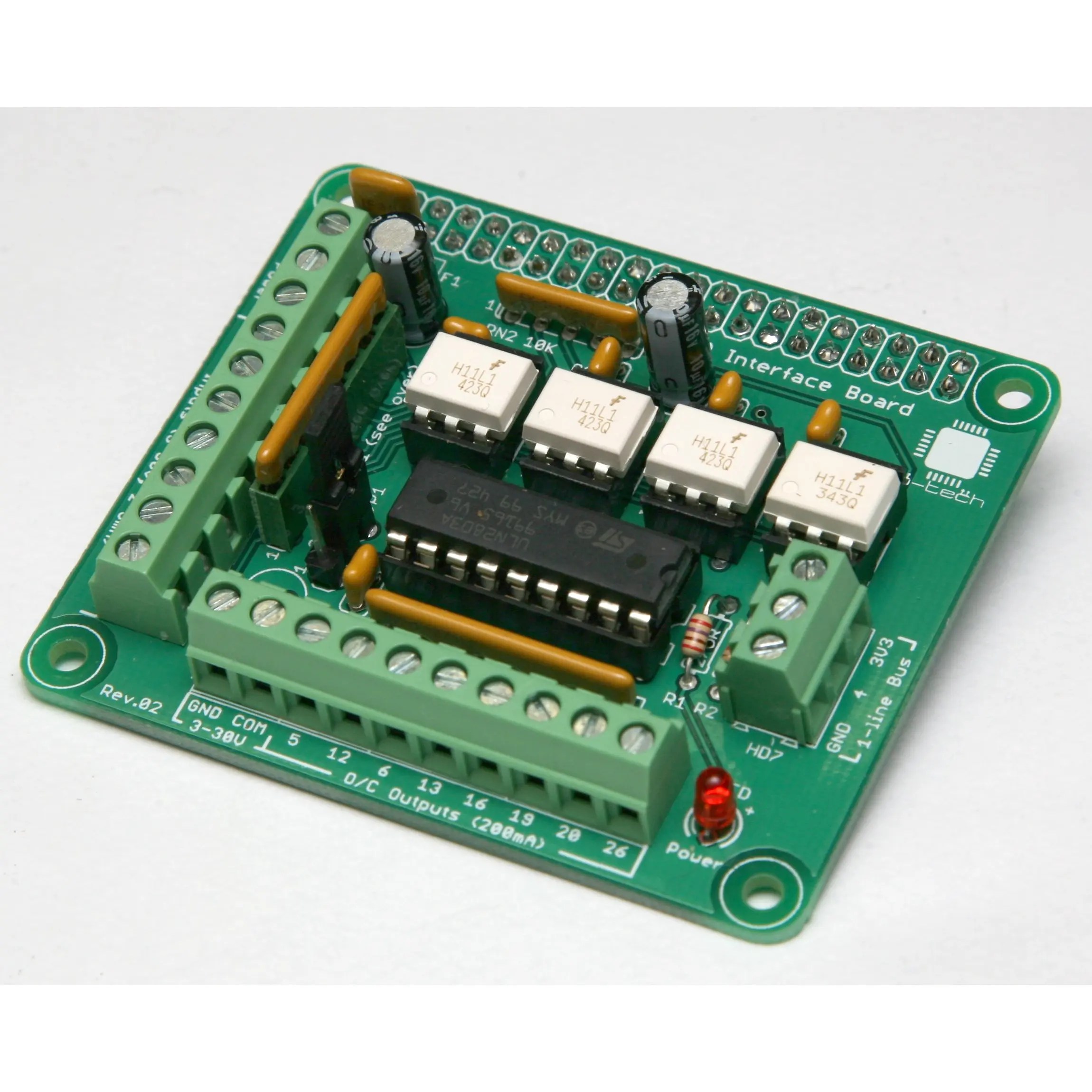 lotech » GPIO Interface Board