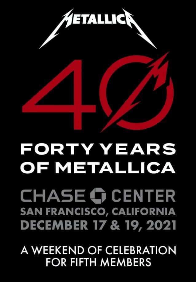 METALLICA Celebrating 40th Anniversary With Two Concerts In San