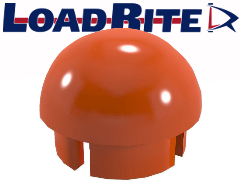 ORANGE CAP FOR 2" PVC SIDEGUIDE TUBES Load Rite Trailers