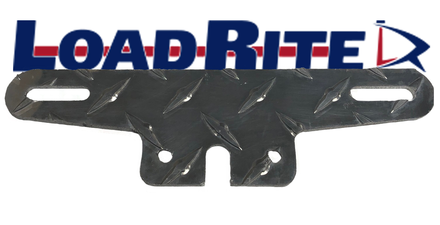 ALUMINUM LICENSE PLATE BRACKET SHORT Load Rite Trailers