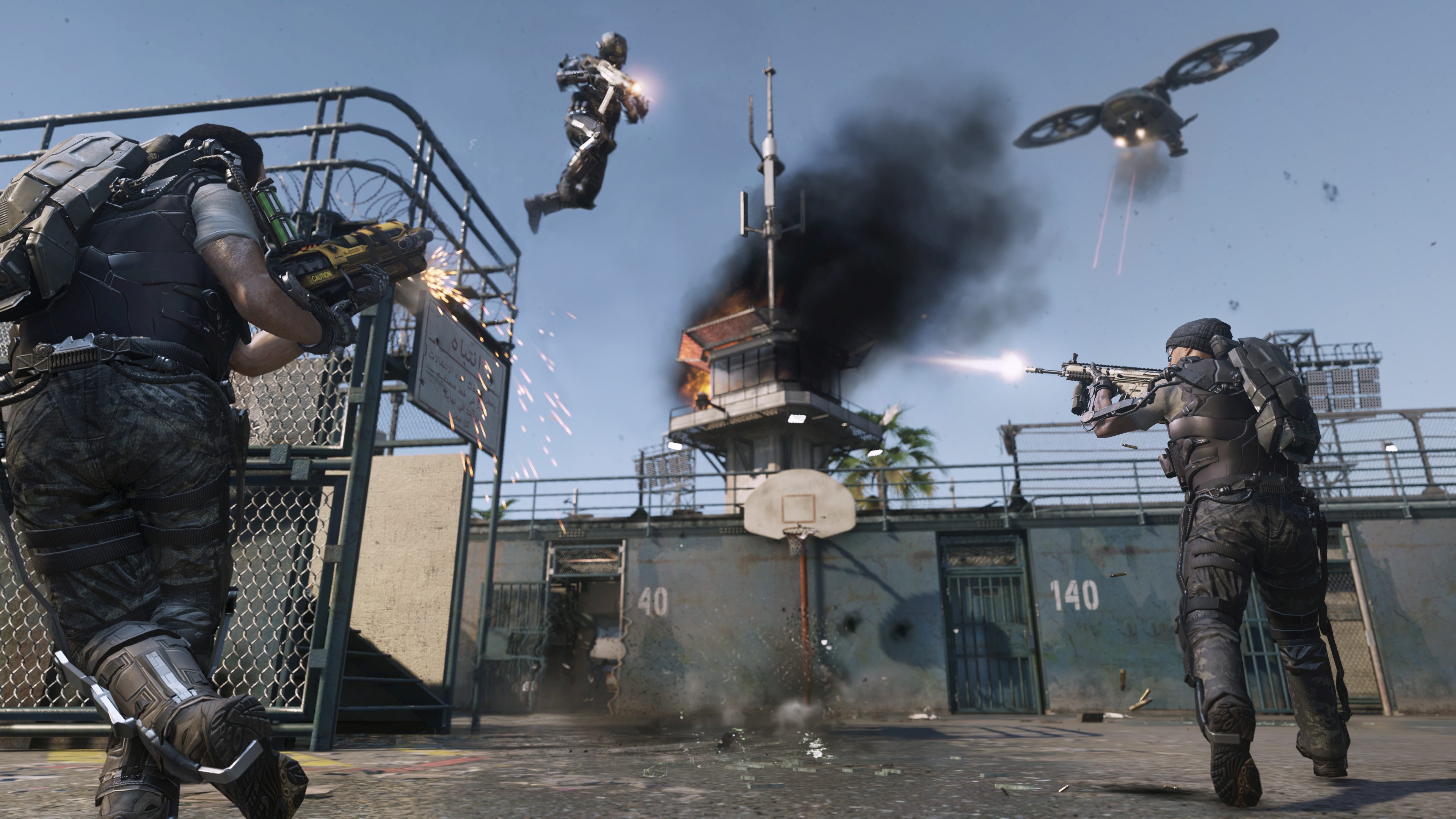 Call of Duty Advanced Warfare PS4 vs Xbox One Multiplayer graphics