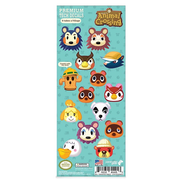 Controller Gears’s Animal Crossing Tech Decals Price, Design, More