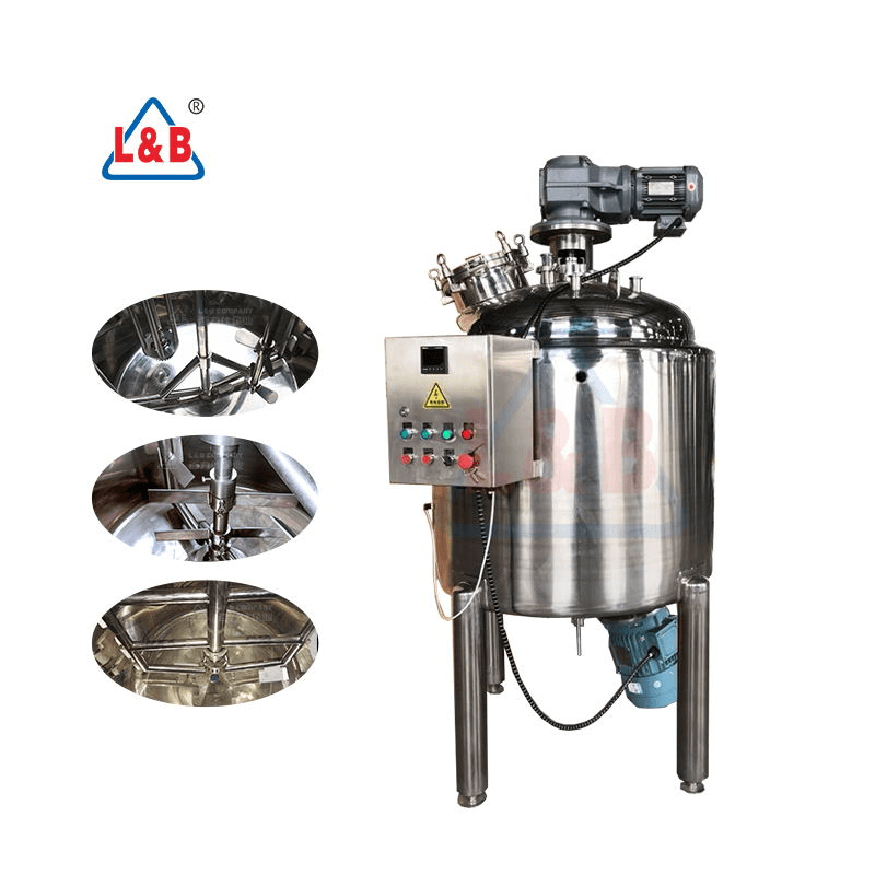 Mixing Tank With Bottom Homogenizer PT.LOB MACHINERY JAYA