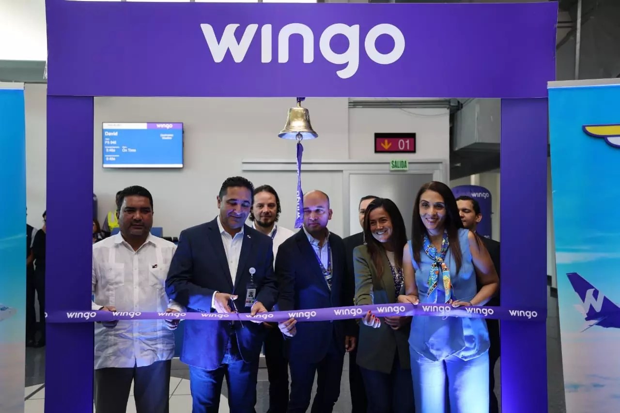 Wingo inaugura su primera ruta doméstica entre Panamá Pacífico y David