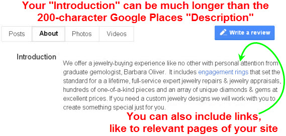LowHanging Fruit on Google+Local Pages