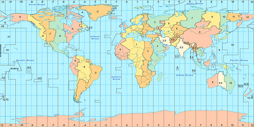 Time Zones In Africa Map 30 Time Zone Map Of Africa Maps Online For You