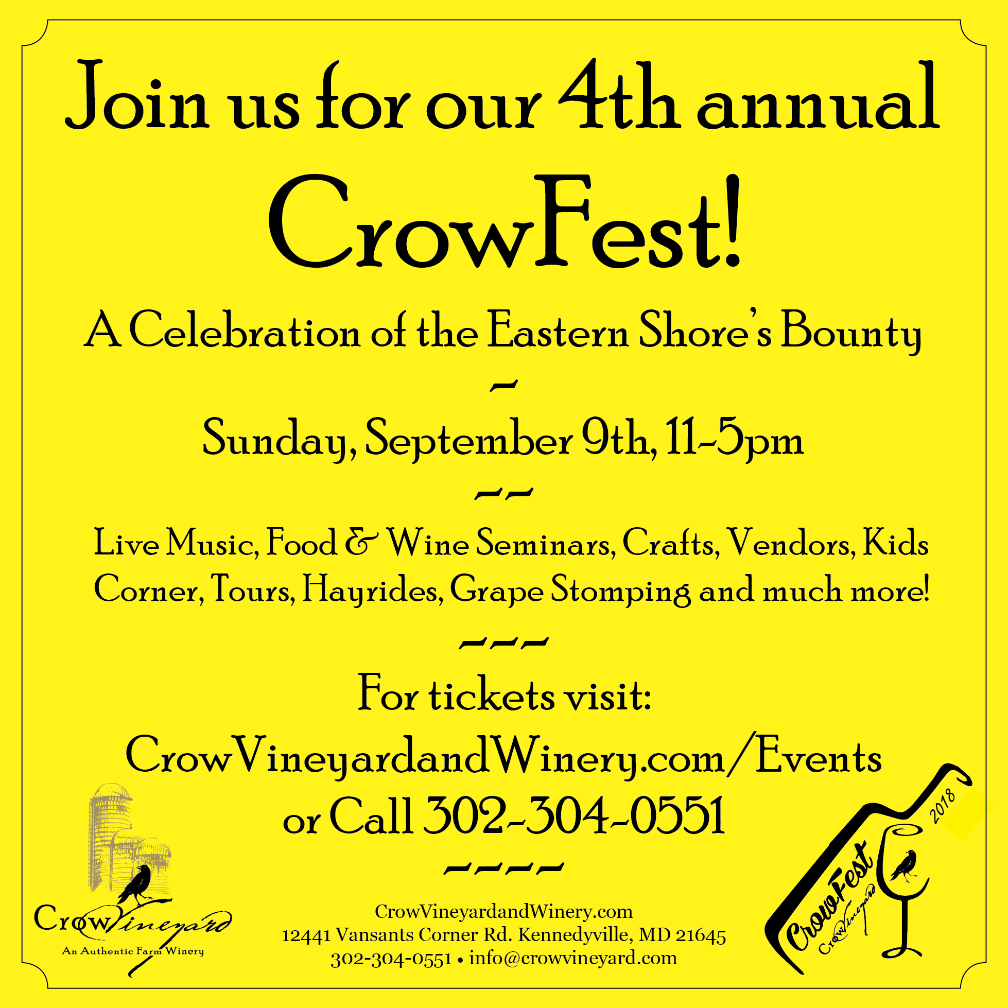 Crow Fest 2018 Lockbriar Farms