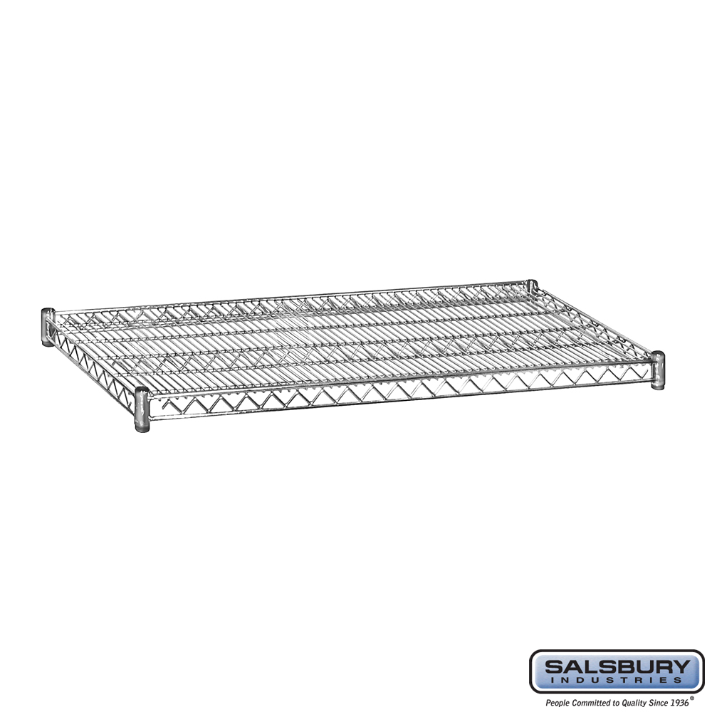 Additional Shelf for Wire Shelving 48 Inches Wide 24 Inches Deep
