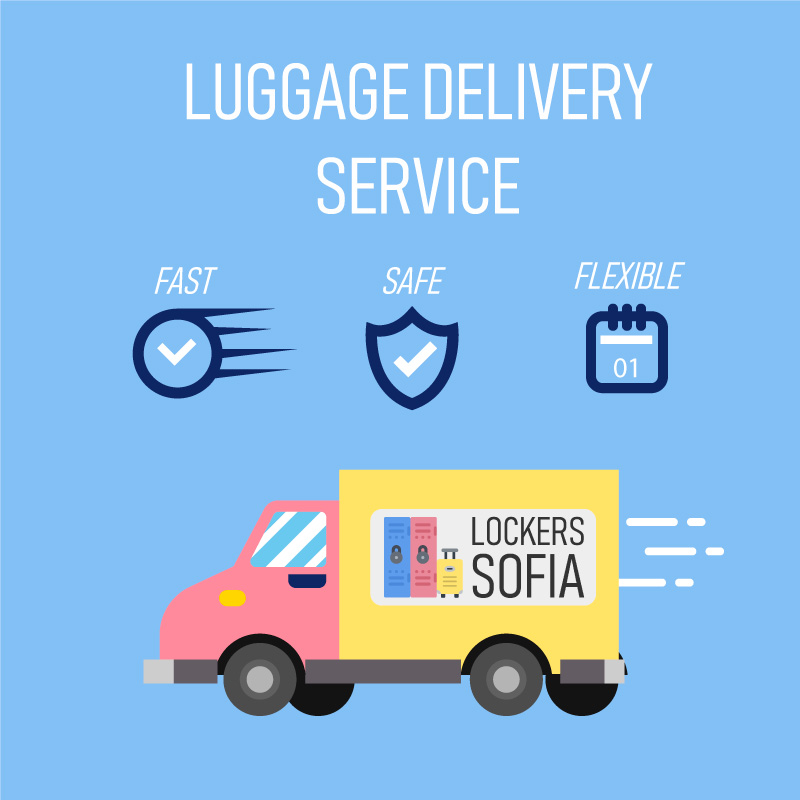 LUGGAGE DELIVERY LOCKERS SOFIA