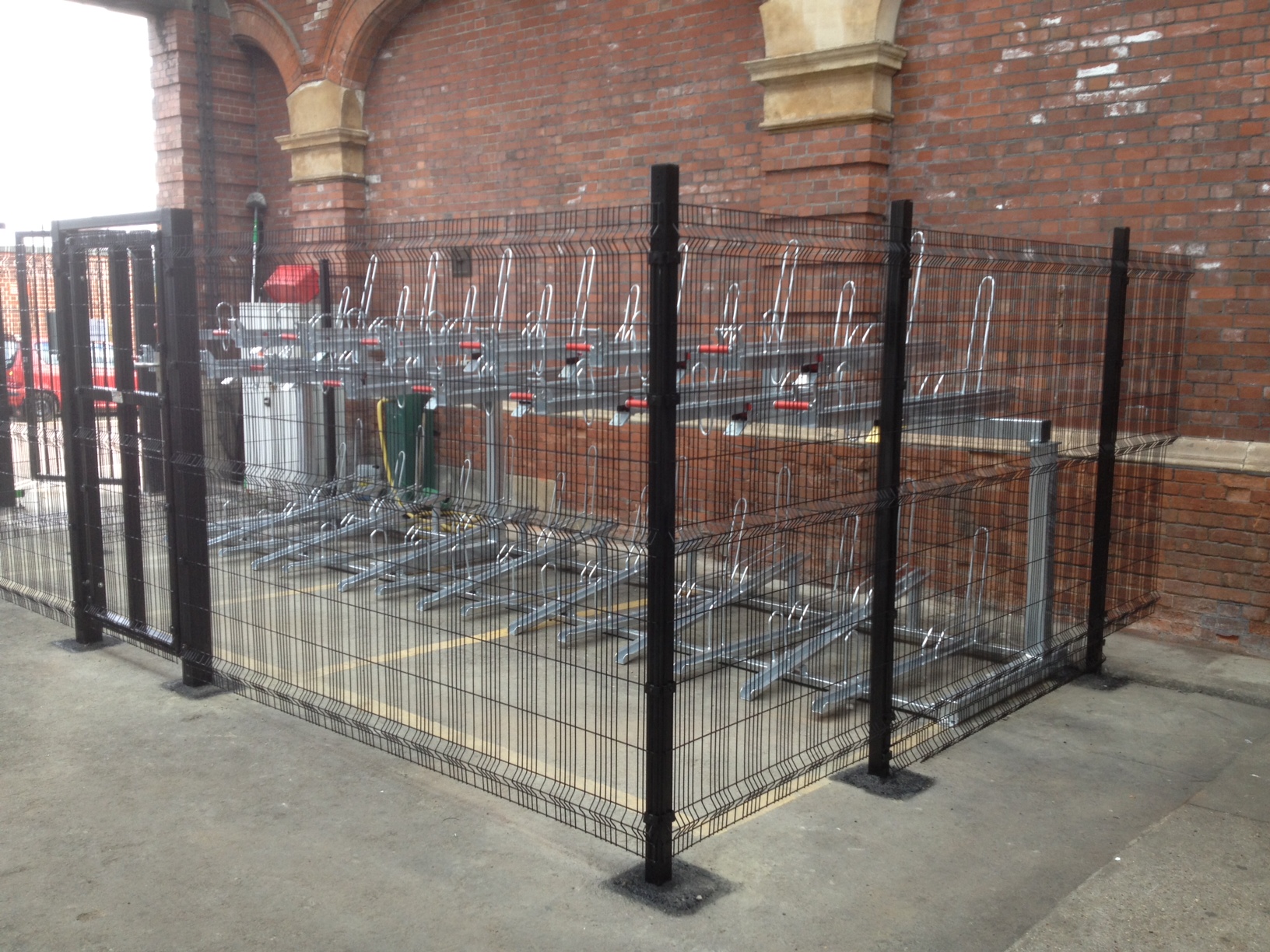 Cycle parking solution for Norwich Station Lockit Safe