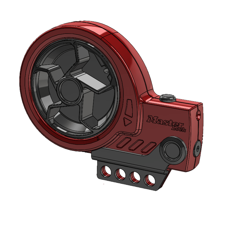 Master Lock Adjustable Cable Lockout Devices with Cable Management