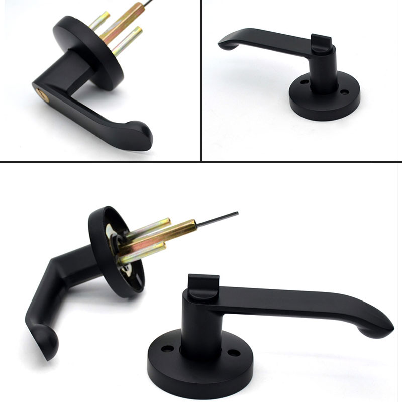 Universal Ball Triple Lever Handle Lock Door Knobs