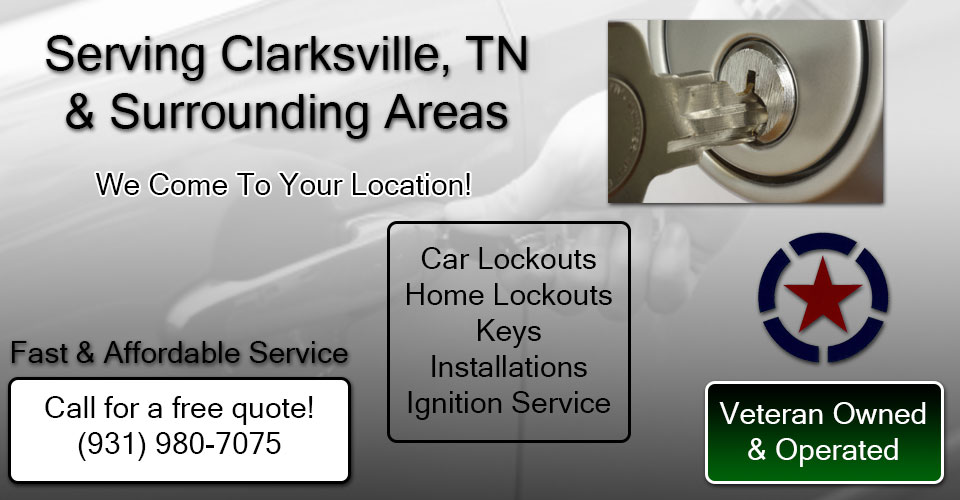 Locksmith Clarksville TN Locked Solid Lock & Key.