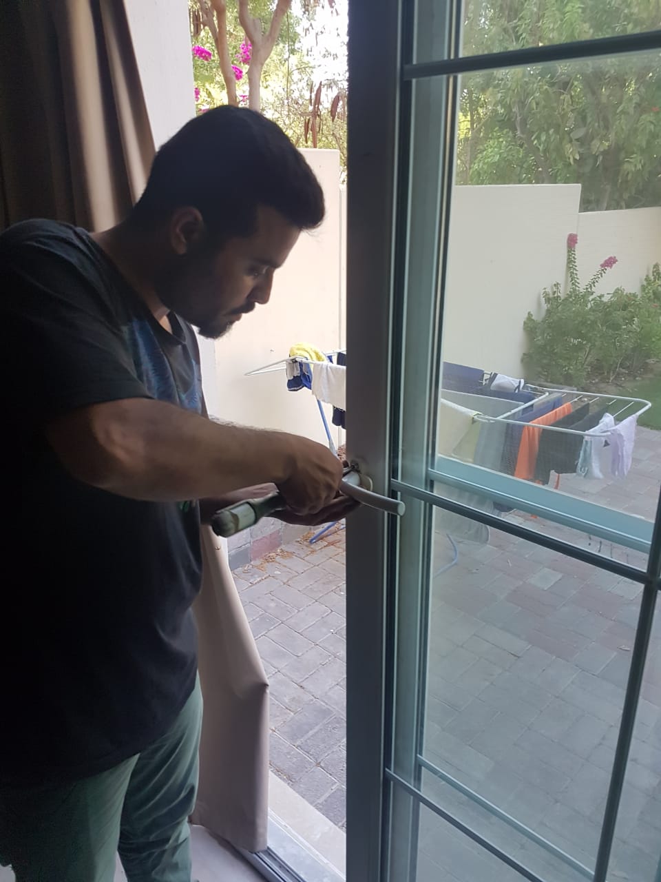 Sliding Door Lock Installation, Repair, Change Locksmith Services, Dubai