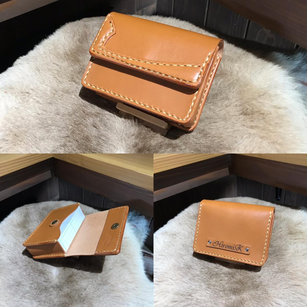 Locky LEATHER WORKS 【ロッキー レザー ワークス】タロットカードケース熊本菊池市七 城leatherレザー革