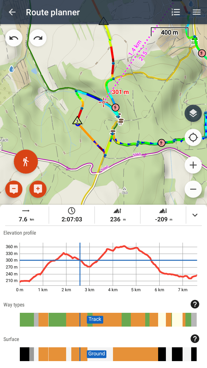 Radfahren Locus Map OutdoorNavigationsApp