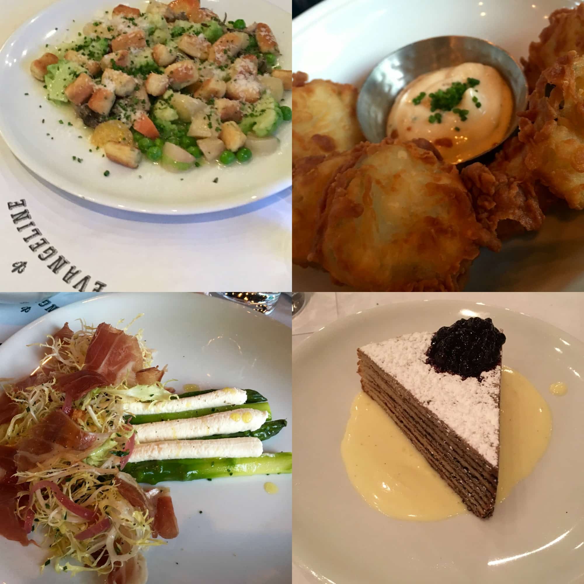 New Calistoga Restaurant Evangeline