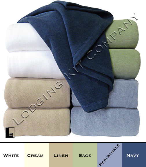 Microloft Blanket, 240 GSM, Full/Queen 90x90, Select Color Lodging