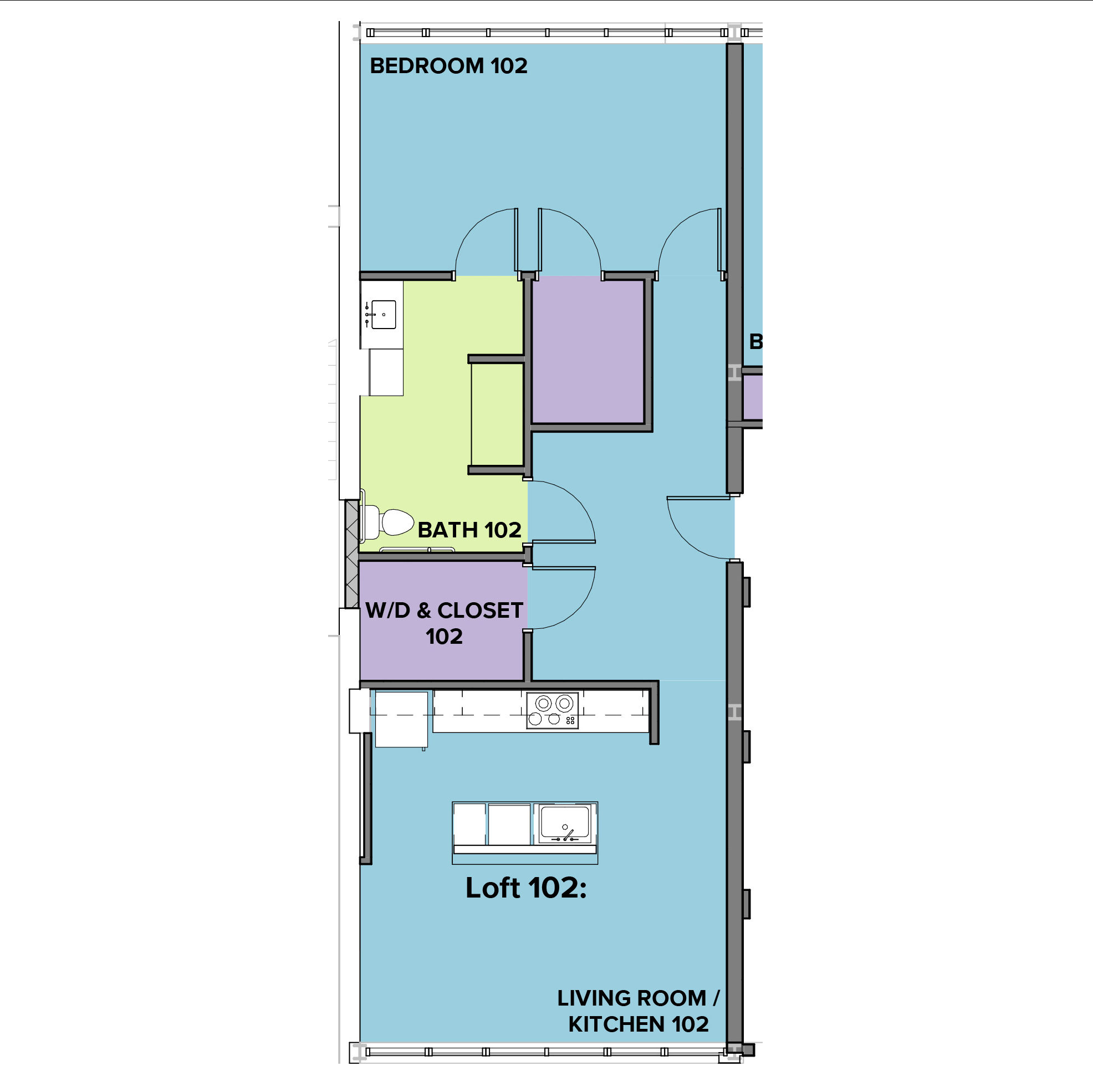 Potwin Lofts First Level Topeka Lofts