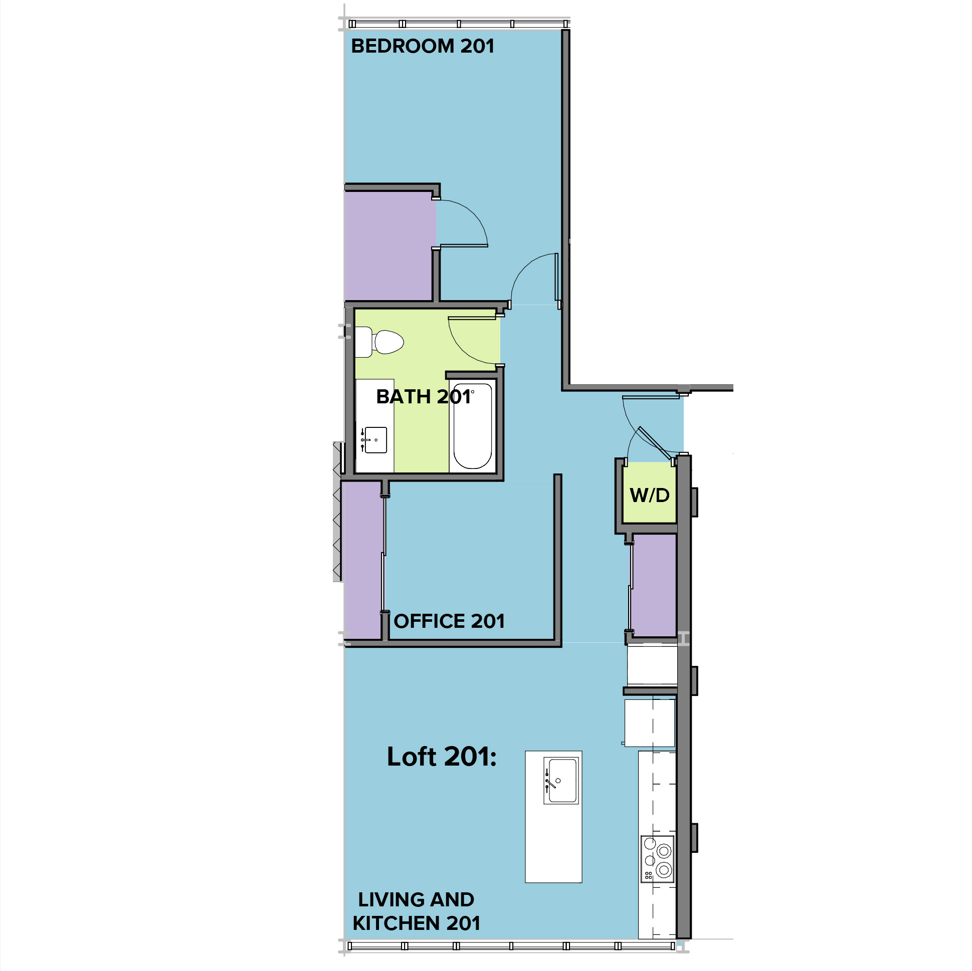 Potwin Lofts Second Level Topeka Lofts