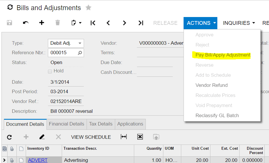 What is a debit adjustment? Leia aqui What does debit adjustment mean