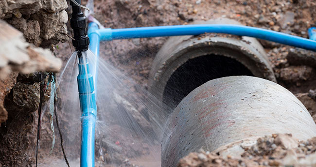 Water Line Repair Holm’s Plumbing Logan, UT