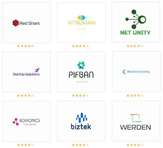 Startup name Original Examples & Tips Logaster