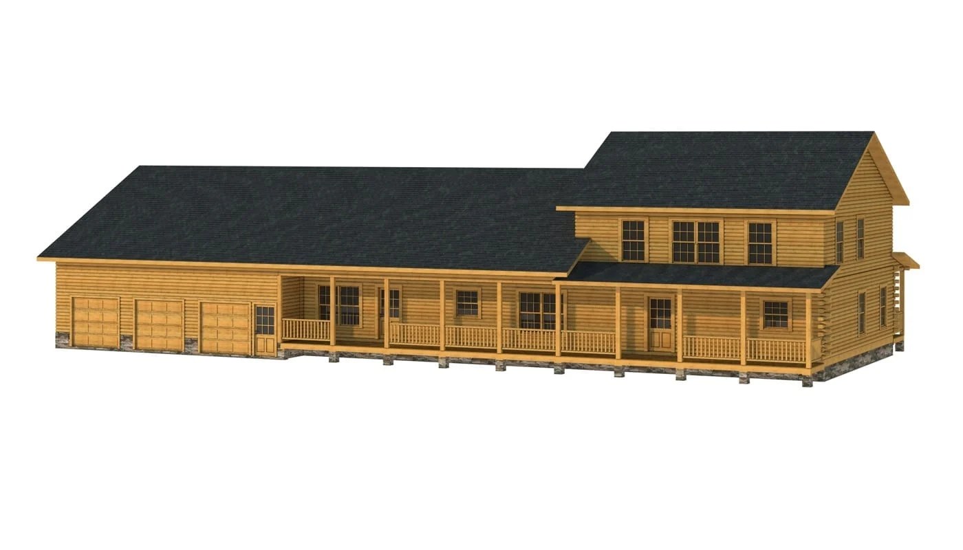 Johnson Plans & Information Log Cabin Kits