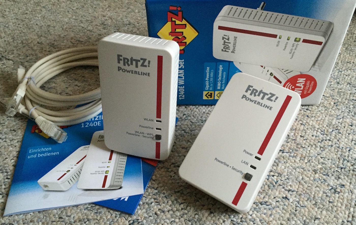 Erfahrungsbericht – AVM FRITZ!Powerline 1240E WLAN Set › loggn.de