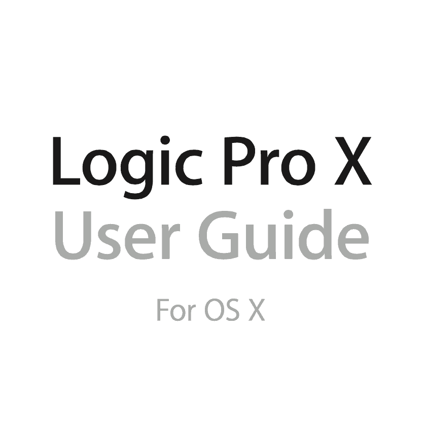 Logic Pro X User Guide