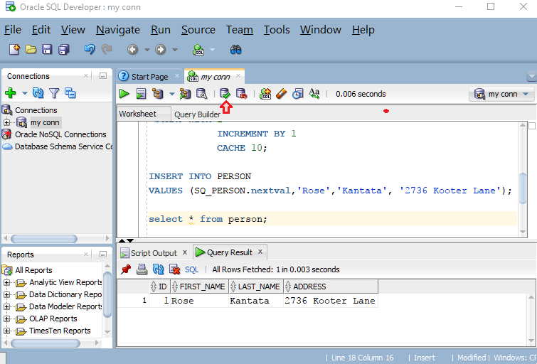 Connecting Oracle Database in Spring JDBC